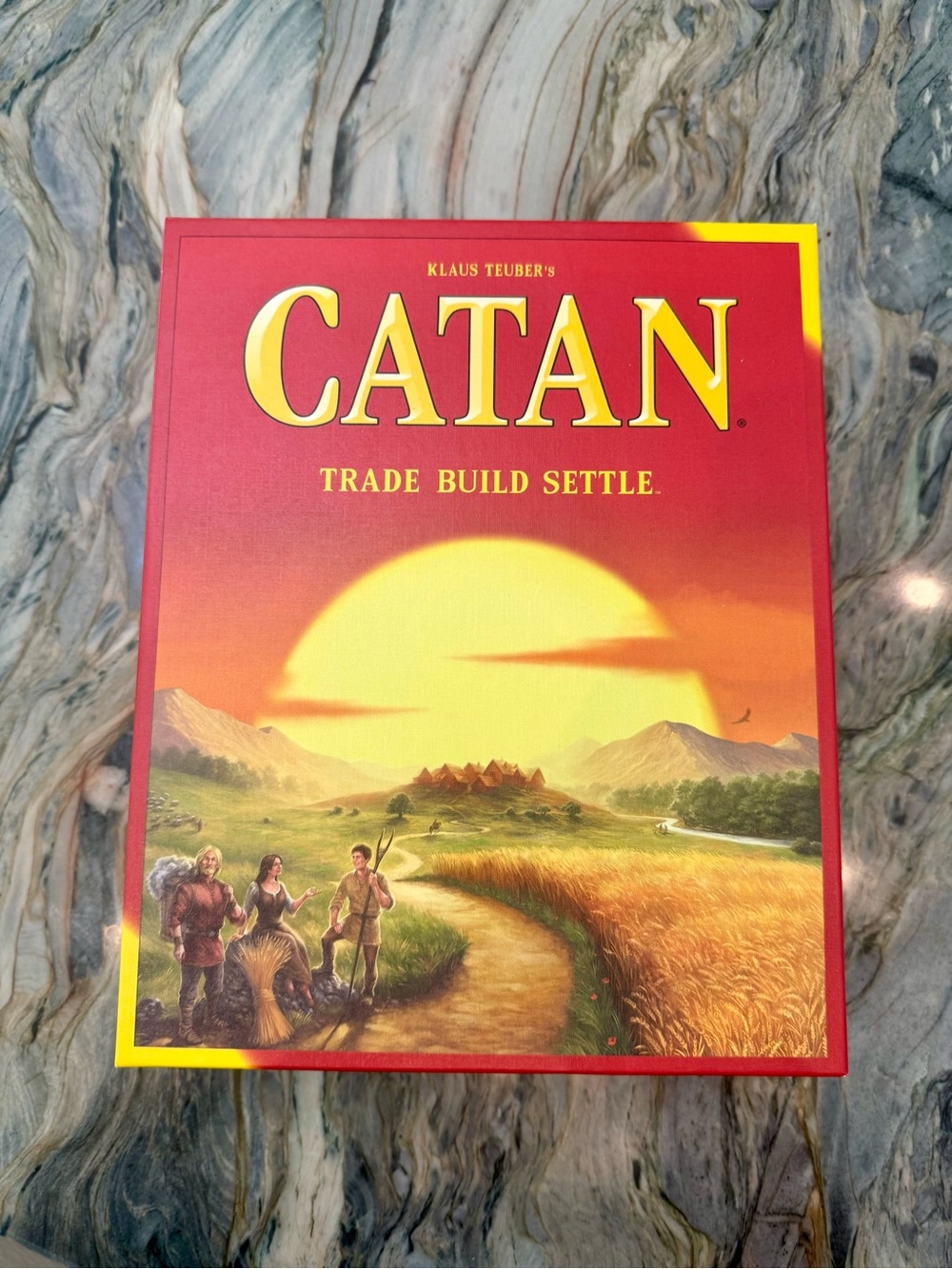 CATAN Board Game - Classic Red Box